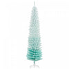Homcom Sapin De Noel Artificiel Fin, Sapin De Noel Crayon, Bleu Degrade