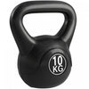 Soozier Kettlebell de fitness 22 lb (10kg), poids d'exercice en plastique
