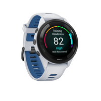 Garmin Forerunner® 265 Montre Gps Intelligente - Suivi De Fitness Avec Gps Multi-bande - Pierre Blan