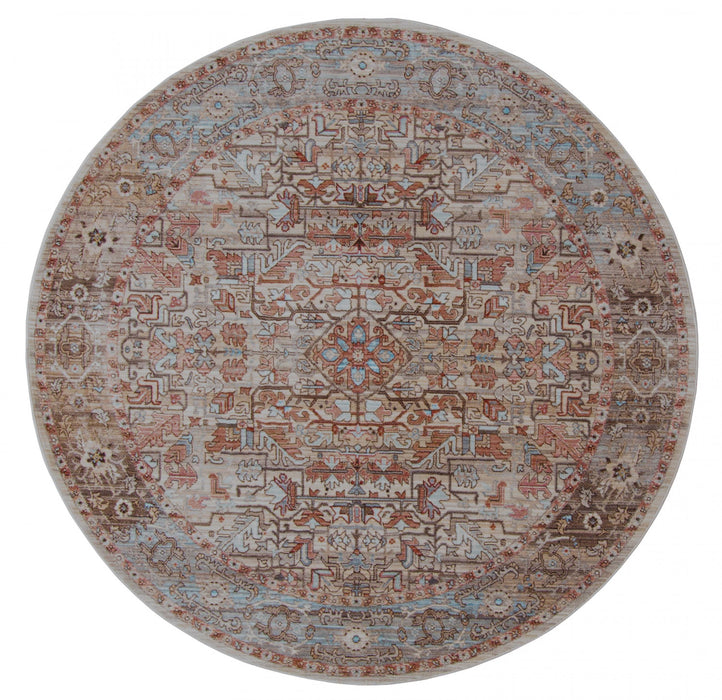 Tapis Traditionnel Bettina 5'0\" x en Multi