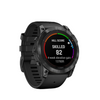 Garmin Fenix® 7x Pro Montre Gps Intelligente - Suivi De La Sante Avec Chargement Solaire, 51 Mm - Gris Ardoise