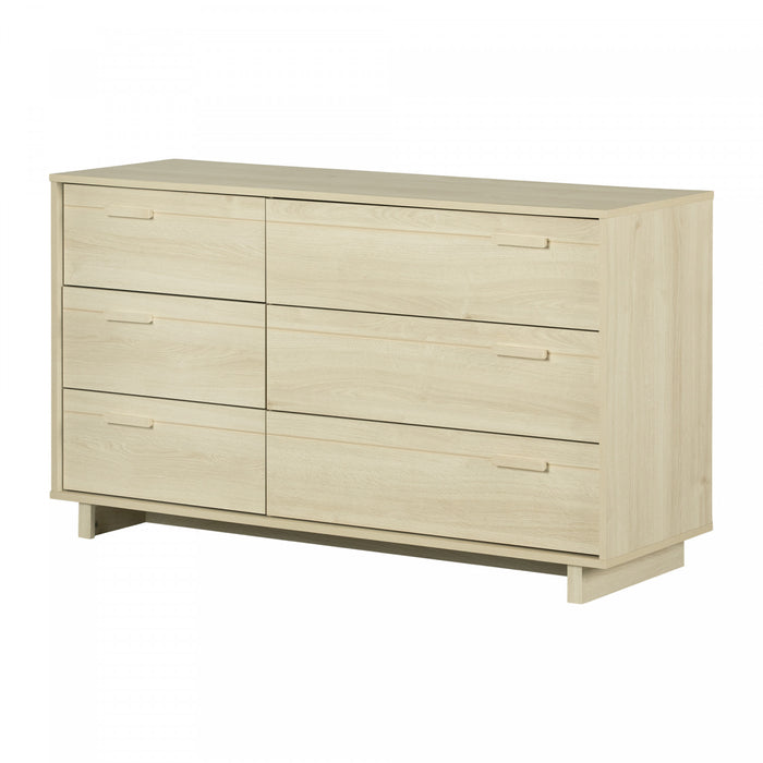 Noah Commode 6 tiroirs Chêne blanchi, de Meubles South Shore