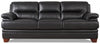 Sofa Luxor de Hydeline en cuir - noir