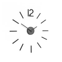 Horloge murale moderne Blink de Umbra - noire