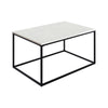 Terra Table Basse Rectangulaire avec Plateau en Marbre