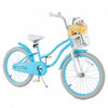 Prorider 20\" Velo Pour Enfants Avec Guidon Reglable En Hauteur Et Frein A Main Du Siege Et Frein De Montagne Bleu