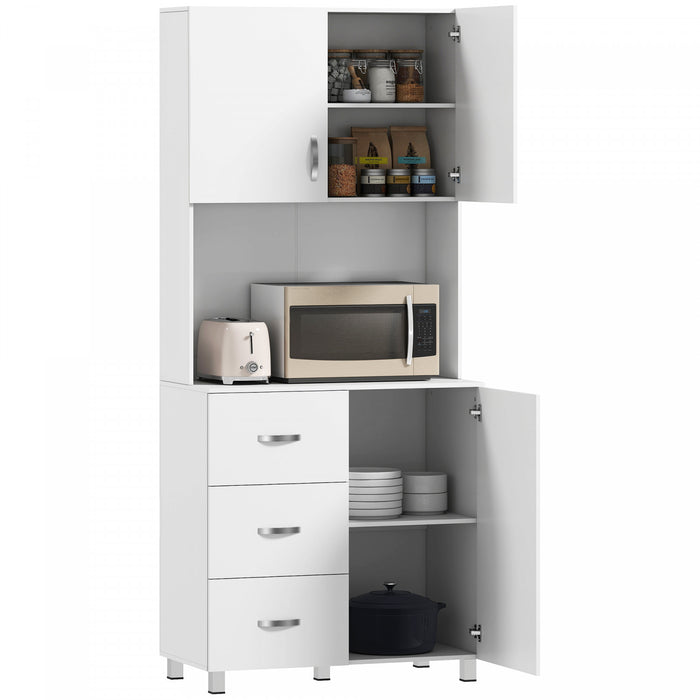 Buffet Vaisselier Armoire Centre Piece 2 Portes