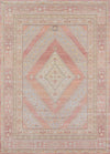 Tapis Traditionnel Poppy 9'3\" x 11'10\" en Rose