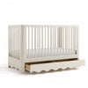 Storkcraft Casablanca Lit de bebe convertible 5-en-1 de luxe avec tiroir - Avoine