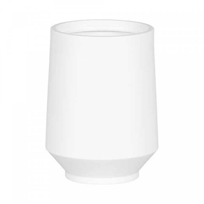 Cache-pot Dalya 16 po - blanc