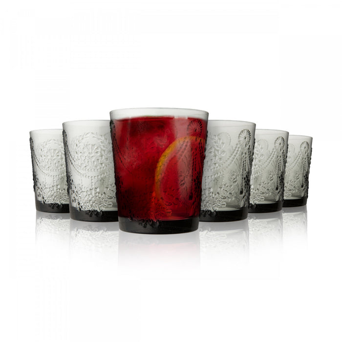 Ensemble De 6 Verres A Vin Arimi Savoia Gris