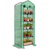 Outsunny Mini Serre avec Toit en Filet, Petite Serre Portable, Vert