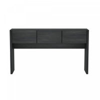 Console moderne Linda en gris charbon