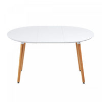  Table a manger ronde polyvalente Emma avec rallonge