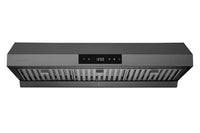  Chef 36-in Ducted Black Stainless Steel Undercabinet Range Hood 