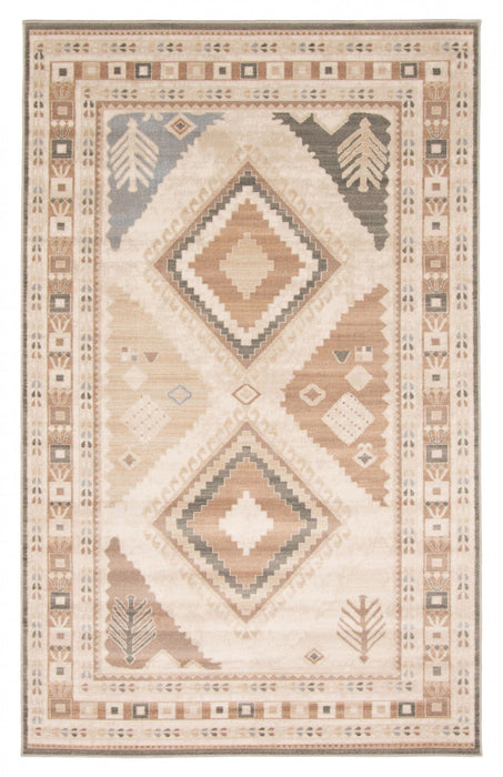 Carpette Lia ivoire - 8 pi 0 po x 10 pi 0 po   