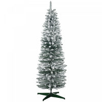 Homcom Sapin De Noel Artificiel 6 Pi Avec 390 Branches Floquees De Neige
