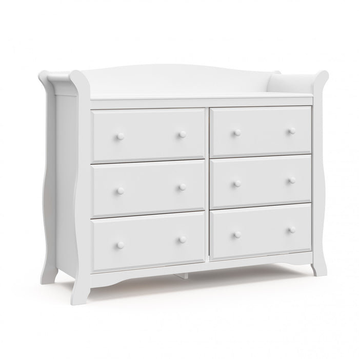 Storkcraft Avalon 6 Commode a tiroirs - Blanc