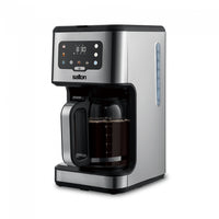  Cafetiere numerique Salton en acier inoxydable – 14 tasses