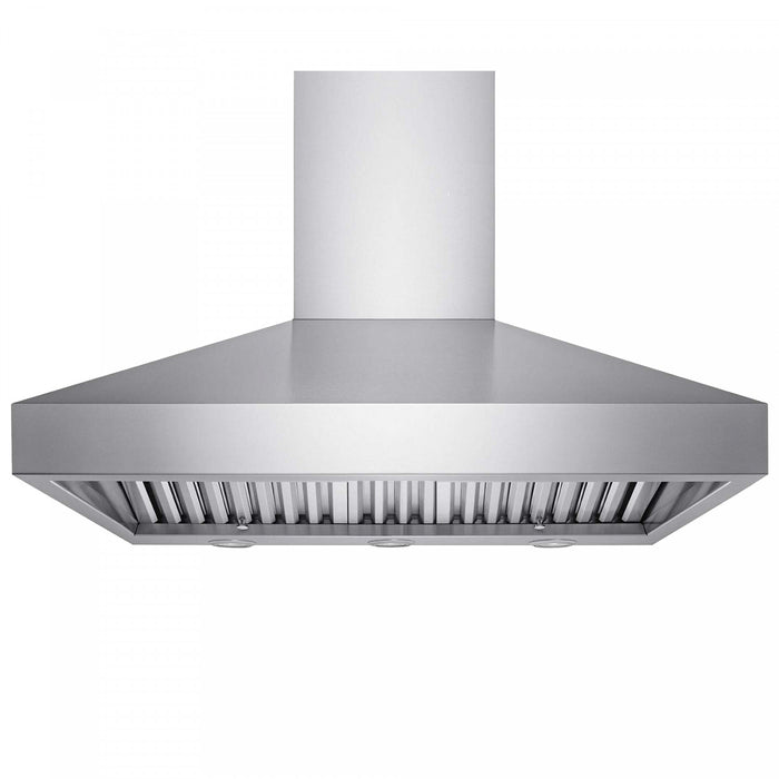 Hotte de cuisine murale Victory de 42 pouces 750 CFM en acier inoxydable