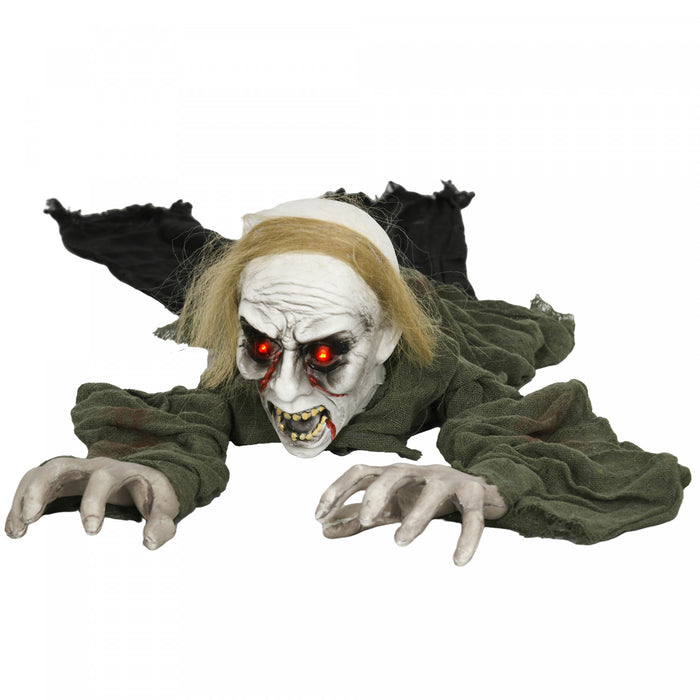 Homcom Zombie Rampant 66\", Decoration D'halloween Exterieure