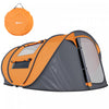 Outsunny Tente de Camping Automatique pour 4 Personnes, avec Sac de Transport et Portes