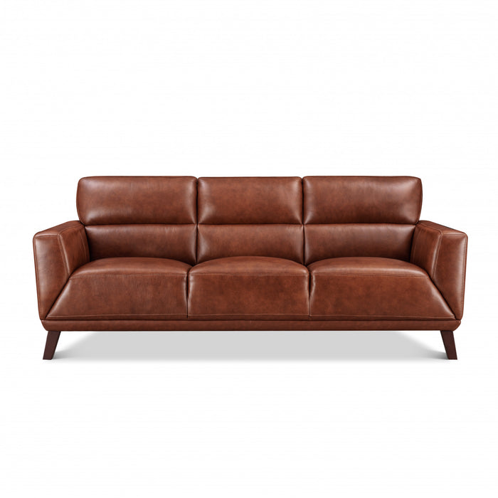 Hydeline Jake Sofa en cuir – Brun