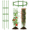 Costway 2-pack Garden Trellis 57\" Support De Plante Et Cages A Tomates Avec Hauteur Reglable