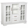 HOMCOM Buffet avec tiroirs, placard, etageres, buffet de cuisine
