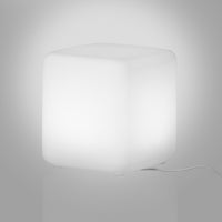 Dalya Table d’appoint lumineuse Blanc, de Meubles South Shore