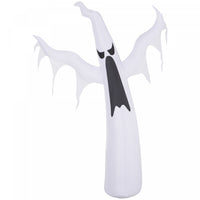 Homcom Halloween Gonflable Fantome Blanche