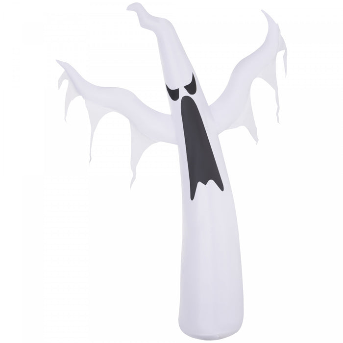 Homcom Halloween Gonflable Fantome Blanche