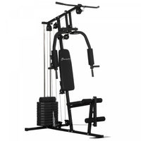 Soozier Station De Musculation Appareil De Gymnastique Domestique, Equipement Entrainement Multifonc