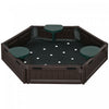 Bac A Sable Pour Enfants Avec Couvercle Bac A Sable Pour Enfants Design Diy 3 Assise, Doublure Inferieure, Pour 3 A 12 Ans
