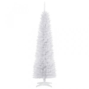 Homcom Arbre De Noel Artificiel En Forme De Crayon De 6 Pieds Avec 390 Branches