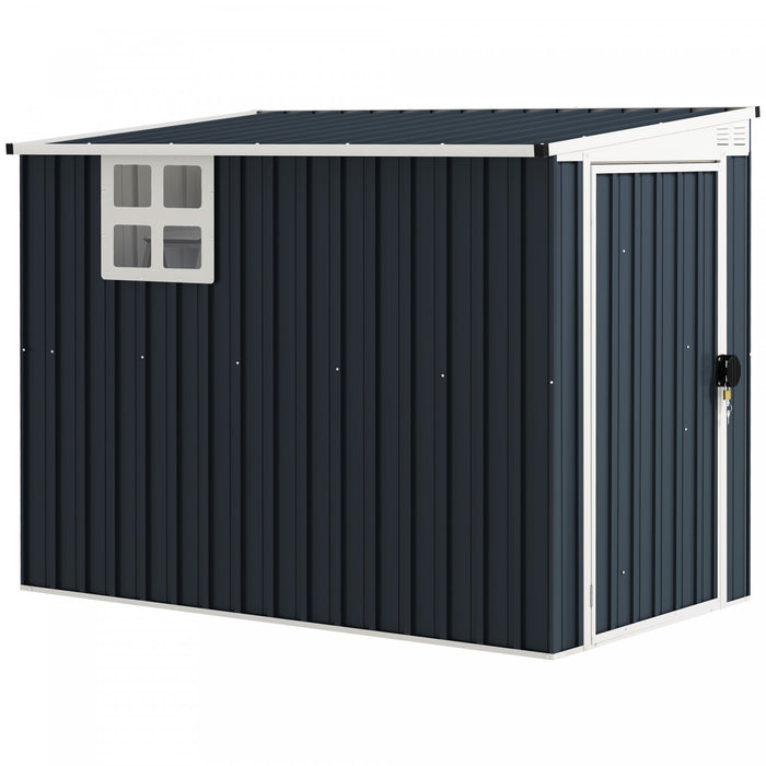 Outsunnyremise A Outils 4'x8', Remise Exterieure Avec Fenetre Et 2 Events