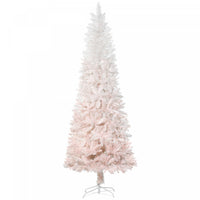Homcom Sapin De Noel Artificiel En Forme De Crayon 616 Branches