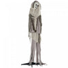 Outsunny Sorciere Squelette Animee 6pi, Decorations D'halloween