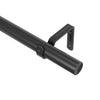  Tringle à rideaux extensible Zen de Umbra noir mat de 1 po - 32 po à 64 po