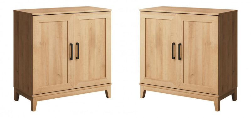 Modulr Armoire D’appoint A 1 Tablette Reglable – Chene Naturel