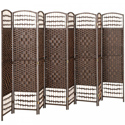 HOMCOM 5.6ft Folding Room Divider, Freestanding Privacy Screen for Bedroom