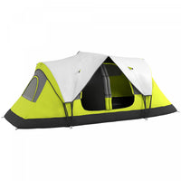 Outsunny Tente De Camping, Tente Pour 6 A 8 Personnes Avec 2 Chambres