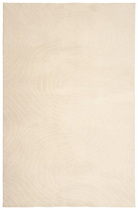 Tapis Lavable/Contemporain Somos 8'0\" x 10'0\" en Creme