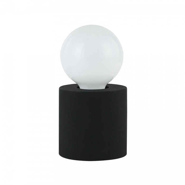 Lampe de table Tonya de Dainolite avec fini noir mat et 1 ampoule