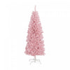 HOMCOM Sapin de Noel artificiel de 5 pi avec ouverture automatique, Rose