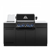  Broil King Baron 490i Shadow 4-bruleurs 40 000 BTU Barbecue a gaz propane encastre - 875844