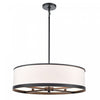 Lustre A 4 lampes High Street De 24 po, Noir