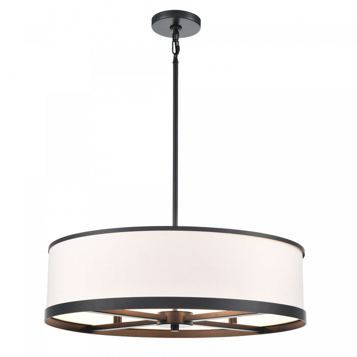 Lustre A 4 lampes High Street De 24 po, Noir