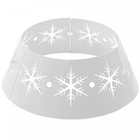 Homcom Col De Sapin De Noel De 26 Po Avec Motifs De Flocons De Neige