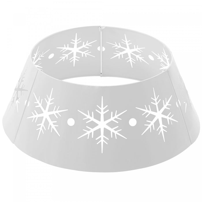 Homcom Col De Sapin De Noel De 26 Po Avec Motifs De Flocons De Neige